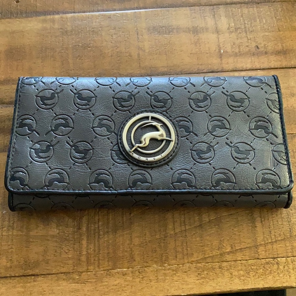 Vintage Koret Faux Leather Checkbook Wallet